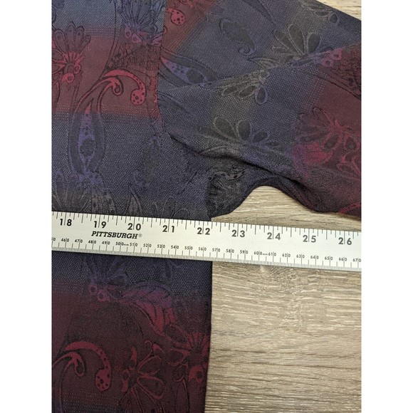 Visconti Long Sleeve Shirt Men's Lg Flip Cuff Multicolor - Picture 9 of 9